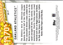 2020 Topps Update Decades' Best Oakland Athletics
