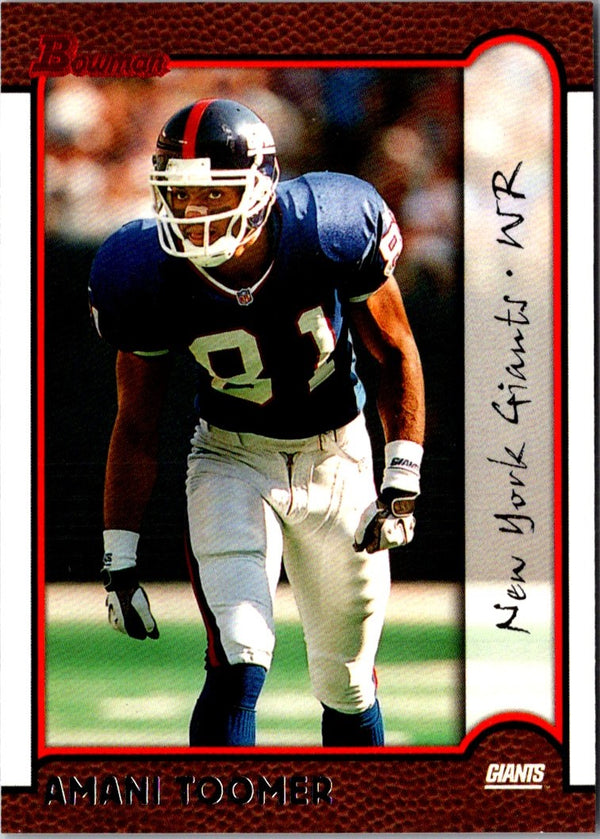 1999 Bowman Amani Toomer #26