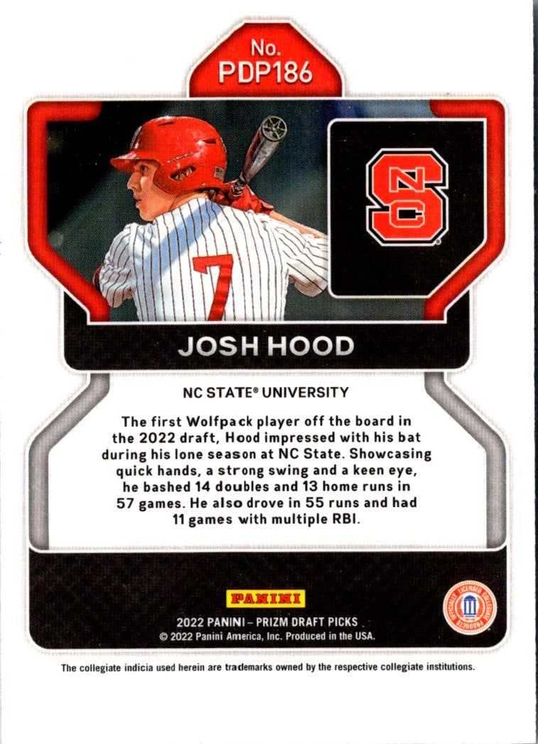 2022 Panini Prizm Draft Picks Josh Hood