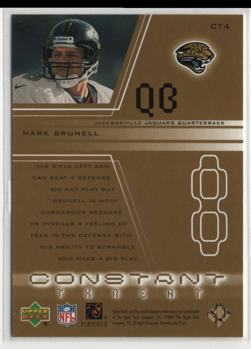 2001 Upper Deck Constant Threat Mark Brunell