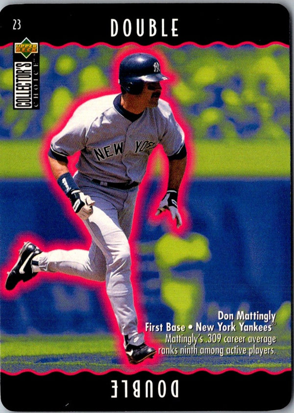 1996 Collector's Choice You Make the Play Don Mattingly #23A