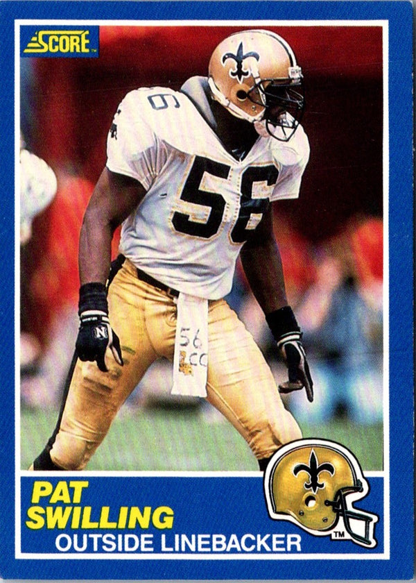 1989 Score Pat Swilling #37
