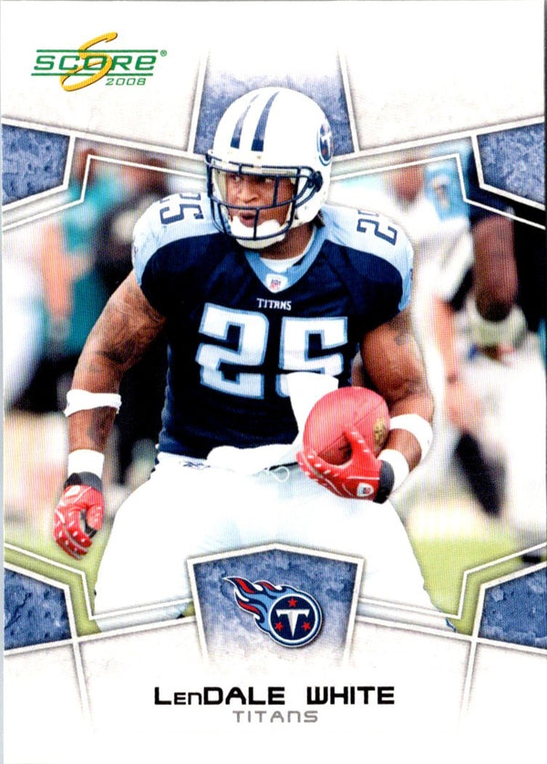 2008 Score Scorecard LenDale White #315