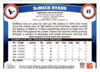 2011 Topps DeMeco Ryans #49