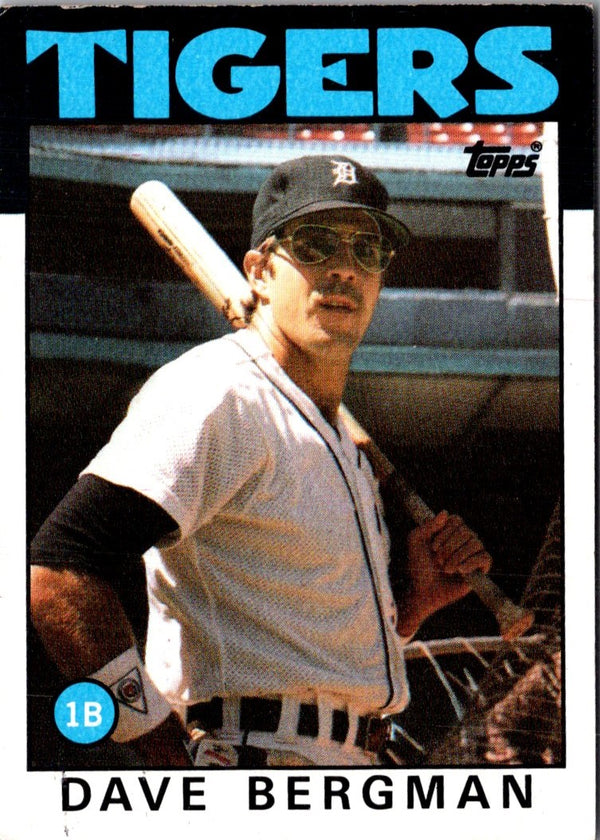 1986 Topps Dave Bergman #101