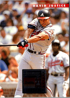 1996 Donruss David Justice #197