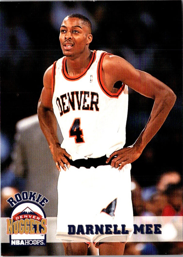 1993 Hoops Darnell Mee #327 Rookie