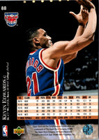 1995 Upper Deck Electric Court Kevin Edwards #88
