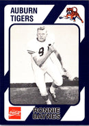 1989 Collegiate Collection Auburn Coke 580 Ronnie Baynes