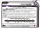 2021 Bowman Chrome Prospects Ryan Vilade