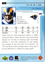 2000 Upper Deck Az-Zahir Hakim #174
