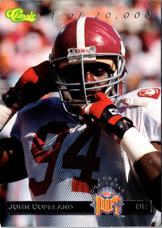 1993 Classic Draft Stars John Copeland #DS5