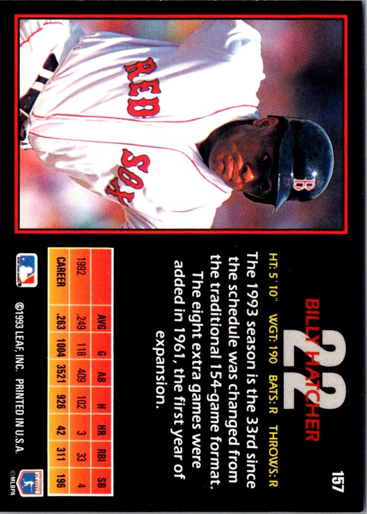 1993 Triple Play Billy Hatcher