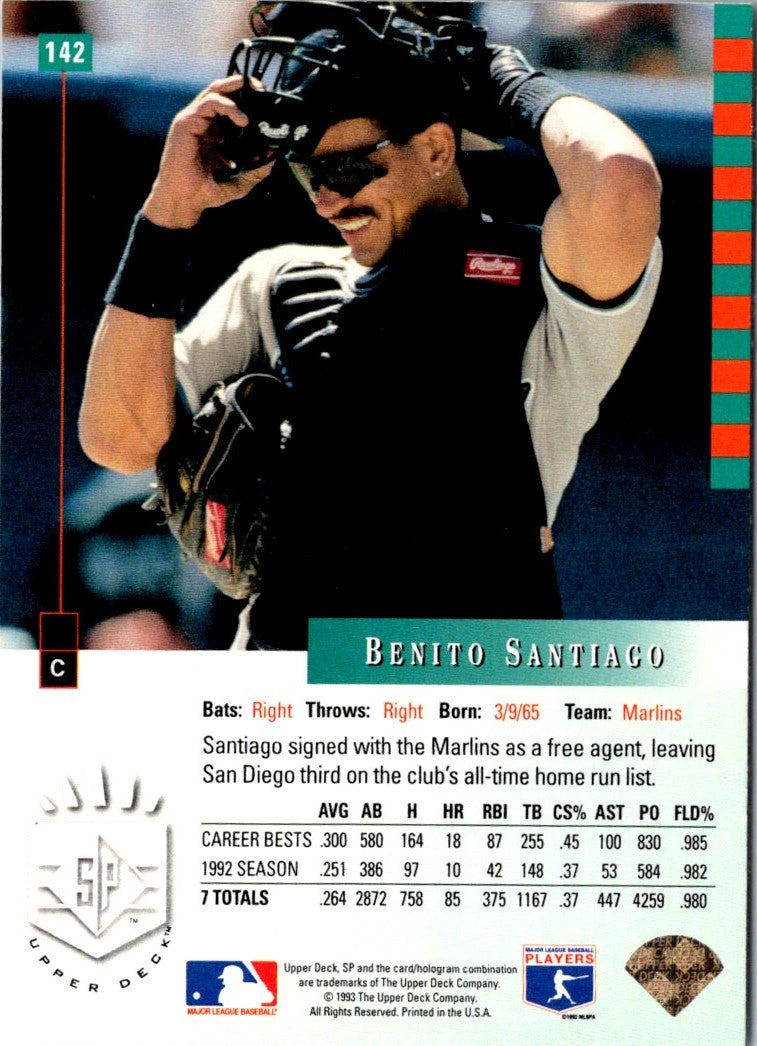 1993 SP Benito Santiago