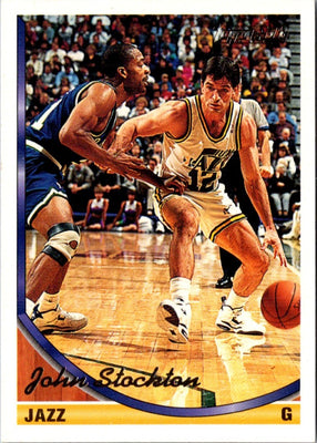 1993 Topps Gold John Stockton #356