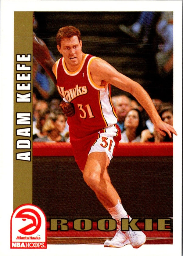 1992 Hoops Adam Keefe #352 Rookie