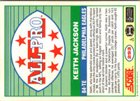 1989 Score Keith Jackson #293A