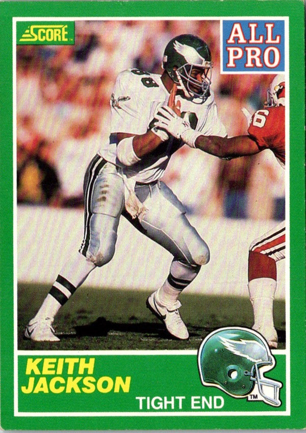 1989 Score Keith Jackson #293A