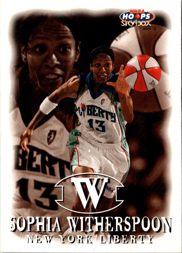 1999 Hoops WNBA Sophia Witherspoon #72