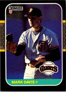 1987 Donruss Mark Davis