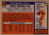 1976 Topps Lydell Mitchell #70 NR-MT