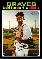 2020 Topps Heritage Touki Toussaint #76