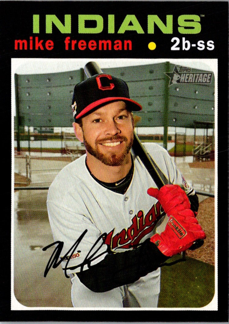 2020 Topps Heritage Mike Freeman