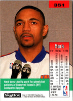 1992 SkyBox Mark Jackson #351