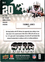 2009 Upper Deck First Edition Star Attractions Thomas Jones #SA-7