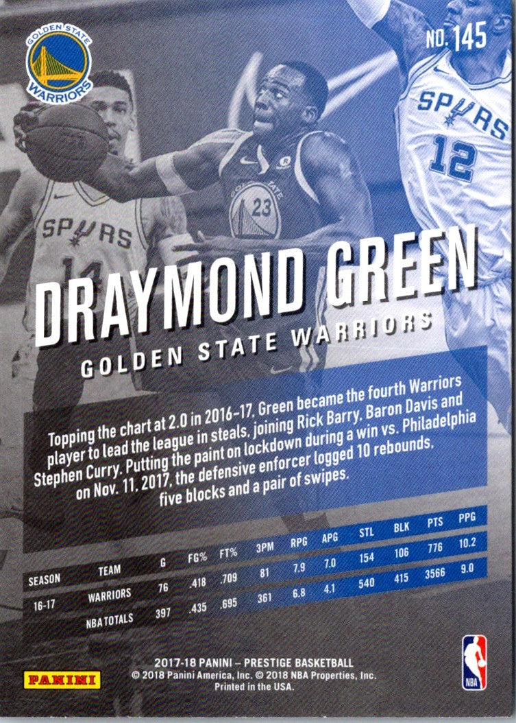 2017 Panini Prestige Draymond Green