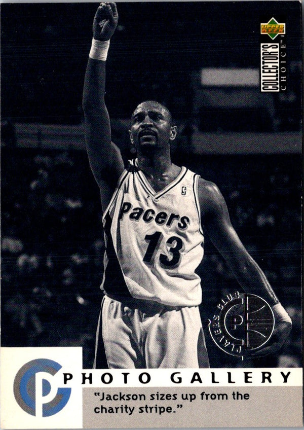 1995 Collector's Choice Player's Club Mark Jackson #401