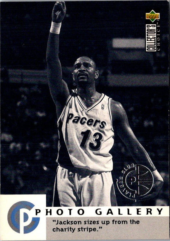 1995 Collector's Choice Player's Club Mark Jackson #401