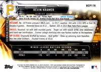 2017 Bowman Chrome Prospects Kevin Kramer #BCP178