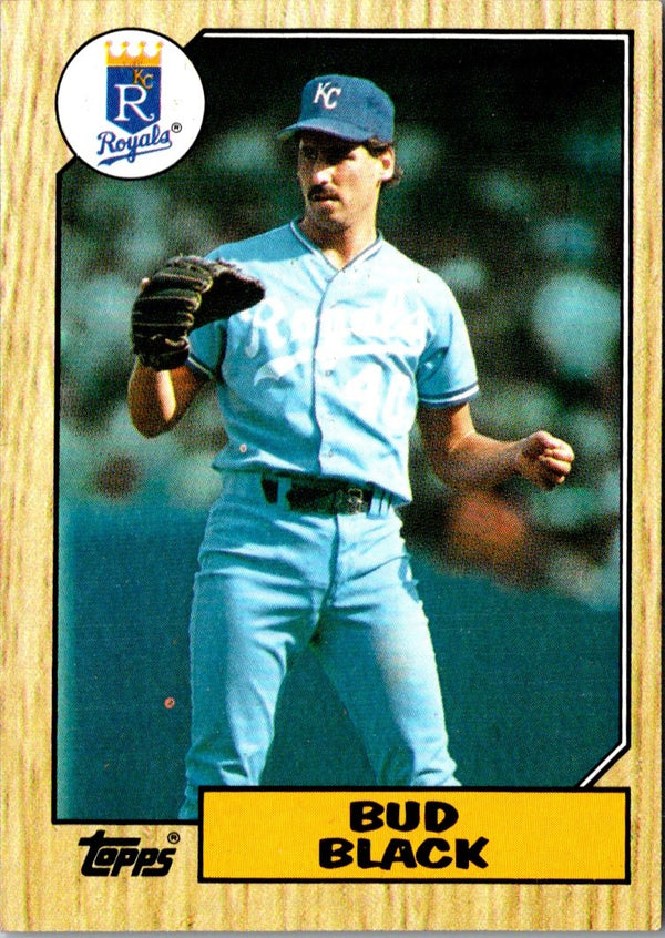 1987 Topps Bud Black #669