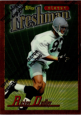 1996 Topps Rickey Dudley #421 Rookie