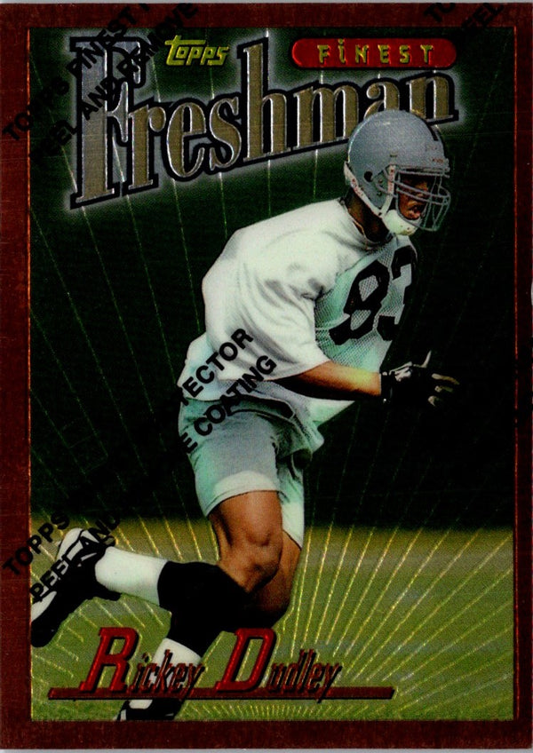 1996 Topps Rickey Dudley #421 Rookie
