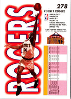 1993 Fleer Rodney Rogers #278 Rookie