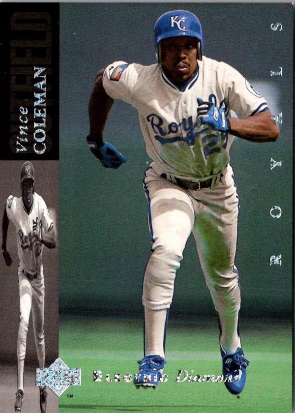 1994 Upper Deck Electric Diamond Vince Coleman #376