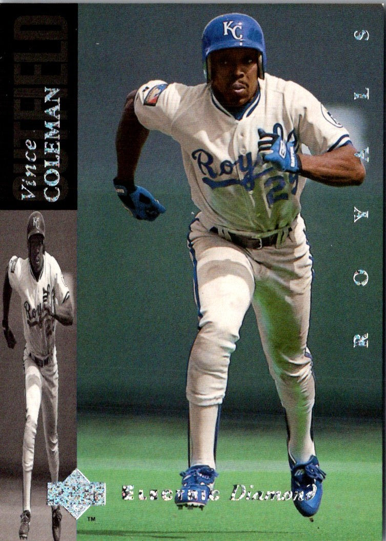 1994 Upper Deck Electric Diamond Vince Coleman