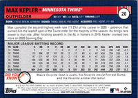 2020 Topps Max Kepler #117A