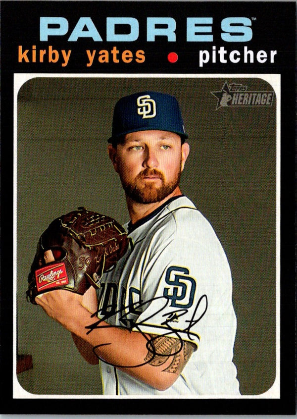 2020 Topps Heritage Kirby Yates #280