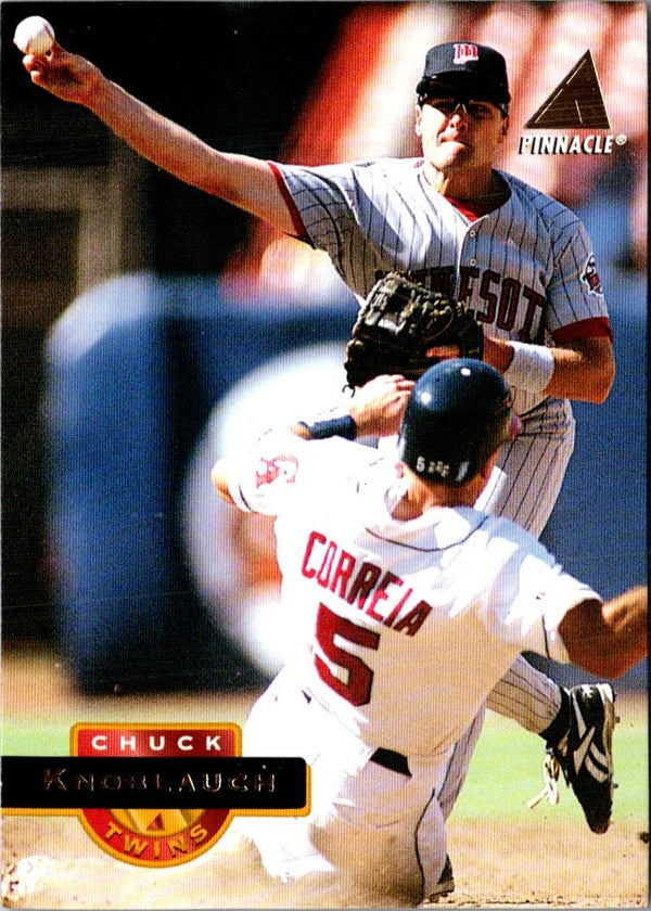 1994 Pinnacle Chuck Knoblauch #83