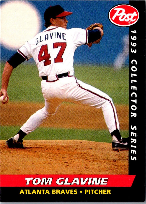 1993 Post Cereal Tom Glavine #21