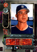 1997 Metal Universe Justin Thompson