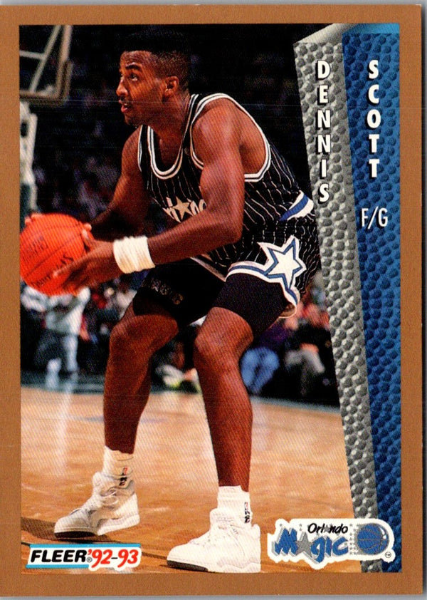 1992 Fleer Dennis Scott #163