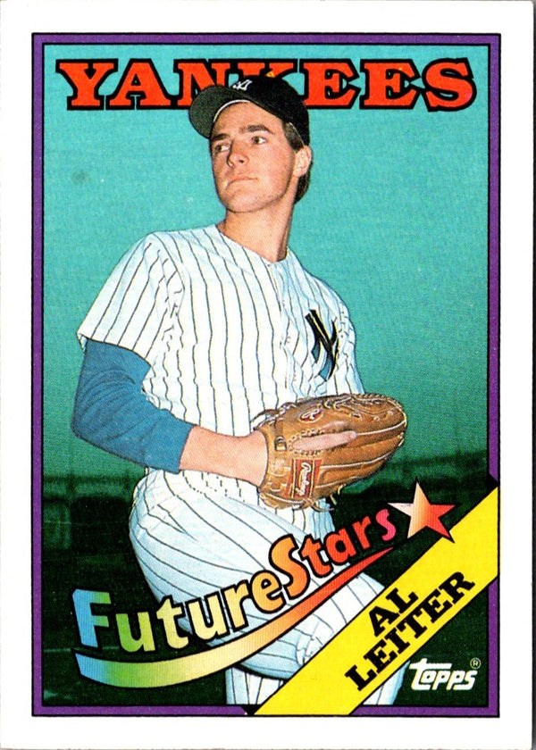 1988 Topps Al Leiter #18B Rookie