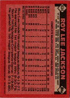 1986 Topps Roy Lee Jackson #634