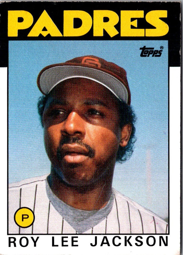 1986 Topps Roy Lee Jackson #634