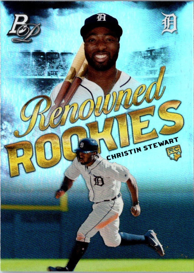 2019 Bowman Platinum Renowned Rookies Christin Stewart