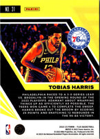 2022 Panini Prizm Choice Blue Yellow and Green Tobias Harris #31